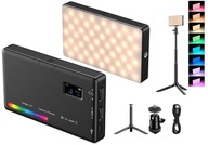 LED lampa 140 RGB 3100 mAh Statív pre GoPro HERO 7 6