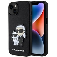 Kryt Karl Lagerfeld pre iPhone 14 Plus čierny