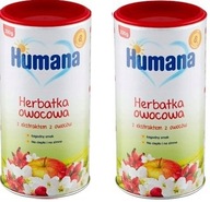 HUMANA OVOCNÝ ČAJ PO 8 MESIACOCH 200g x2 2 BAL