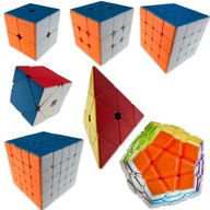 Sada kociek 2x2 + 3x3 + 4x4 + 5x5 + Pyramída + Megaminx + Skewb FAST