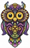 Plátno C8337 OWL 23x37 krížiková výšivka