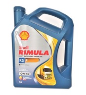 SHELL RIMULA 10W40 5L. R5 E POLOSYNTETICKÝ MOTOROVÝ OLEJ