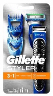 Čierny zastrihávač Gillette Fusion ProGlide Styler 3v1