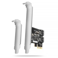 PCES-SJ2 PCIe radič 2x interný SATA 6G port, JMB582 SP & LP čipset