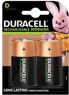 2x Duracell R20 D 3000mAh 1,2V NiMH batérie