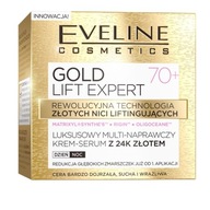 Eveline Gold Lift multi výživné krémové sérum 70+