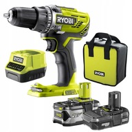 RYOBI VRTAČKA 18V ​​TAŠKA +4Ah +1,5Ah