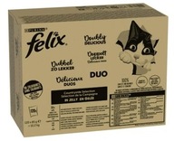 Felix SoGut DUO doppelt Dvojité mäso 120x85g Mix želé DE