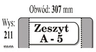 A5 OBAL NA ZOŠIT (50KS) IKS (ŠKOLA)