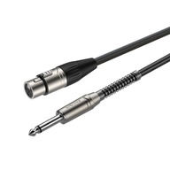 5M kábel, 3pin XLR f, Jack 6.3 Mono zástrčka SMXJ210L5