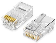 UGREEN RJ45 zástrčka 8P / 8C Cat.5 / 5e UTP 100ks