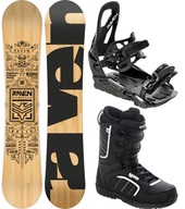 Snowboardový set RAVEN Solid Classic 155cm