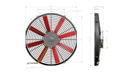 Axiálny ventilátor 350mm 24V, sací GC 90050234