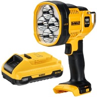 Nabíjacia LED baterka 18V 500/1500lm DeWALT DCL043 + 1x3Ah DCB187