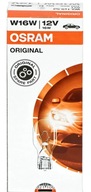 OSRAM ORIGINÁLNE ŽIAROVKY 12V W16W W2,1x9,5d 10ks.