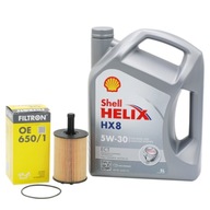 OE 650/1 + OIL SHELL HELIX 5W-30 1.9TDI 2.0TDI