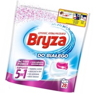 BRYZA Active Force kapsule na pranie 5v1 pre biele 28 ks