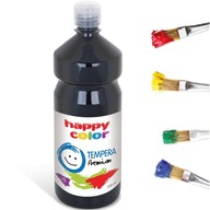 Farba na plagát HAPPY COLOR 1l tempera ČIERNA 9