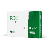 POLjet biely kopírovací papier A4, 80g - trieda A