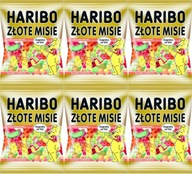 Haribo Golden Fruit Bears želé fazuľky 85 g x6