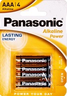 48x ALKALICKÁ BATÉRIA PANASONIC LR6 AA R6 BL.