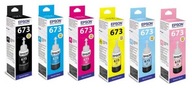 EPSON 673 CMYK 6-farebná sada atramentov | T6731, T673