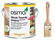 OSMO 3062 Tvrdý voskový olej MATT 3L + štetec