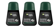 GARNIER Set x3 Magnéziový antiperspirant roll-on