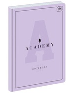 List A5 96k mriežka 90g Academy pastel jemná