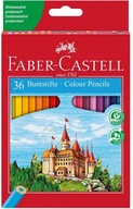 Ceruzkové pastelky FABER CASTELL Zips, 36 farieb