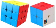 Kocky 2x2x2 a 3x3x3 + stojan na Rubikovu kocku