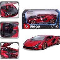 Lamborghini Sian FKP 37 RED 1:18 Bburago 18-11046