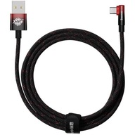 Kábel 2m Baseus USB - UHOLOVÝ USB-C 5A 100W PD MVP