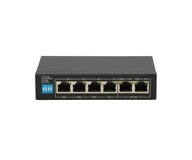 Switch Extralink 6p EUROS V2 6 portov 100 Mb/s PoE