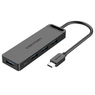 VENTION Type-C HUB 4xUSB3.0 + MicroUSB Power 1m