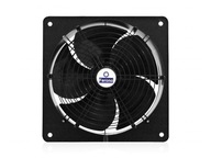 Priemyselný ventilátor 3500m³/h obojsmerný 230V prívod odpadového vzduchu 350mm