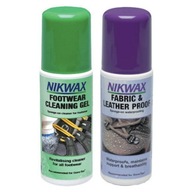 NIKWAX IMPREGNAČNÁ SADA ČISTIACI GÉL NA LÁTKU A KOŽU 2x 125ml