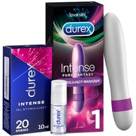 DUREX SET vibrátor + gél Intenzívny ženský orgazmus