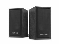 REPRODUKTORY NATEC PANTHER 6W RMS 2.0 ČIERNA