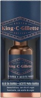 King C. Gillette olej na fúzy 30 ml