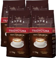 Tradičná káva Astra jemná Arabica 4x1kg