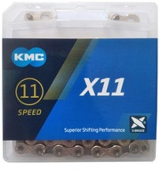 KMC REŤAZ X11 11-SPEED NP GY 114L