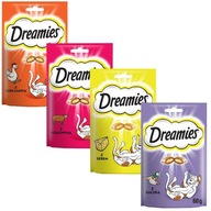 Pochúťky Dreamies MIX pre mačky 16x60g