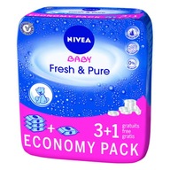 Fresh & Pure 3+1 utierky Nivea 4x63 ks.