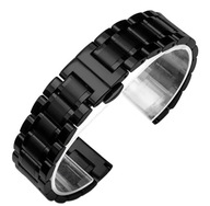 Náramok hodiniek 23 mm Black Steel Full