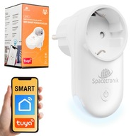 WiFi zásuvka s aplikáciou Smart Home Night Light Tuya Spacetronik SL-PS11