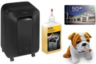 FELLOWES LX201 SHREDDER + OLEJ + PLYŠ + KARTA 50 PLN