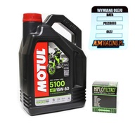 OLEJOVÝ MOTUL 5100 4L 15W50 + HIFLO FILTER HF164 BMW