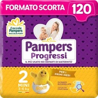 Plienky Pampers Progressi 2 3-6 30 kusov DE