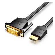 VENTION KÁBLOVÝ KONVERTOR HDMI NA DVI 200CM